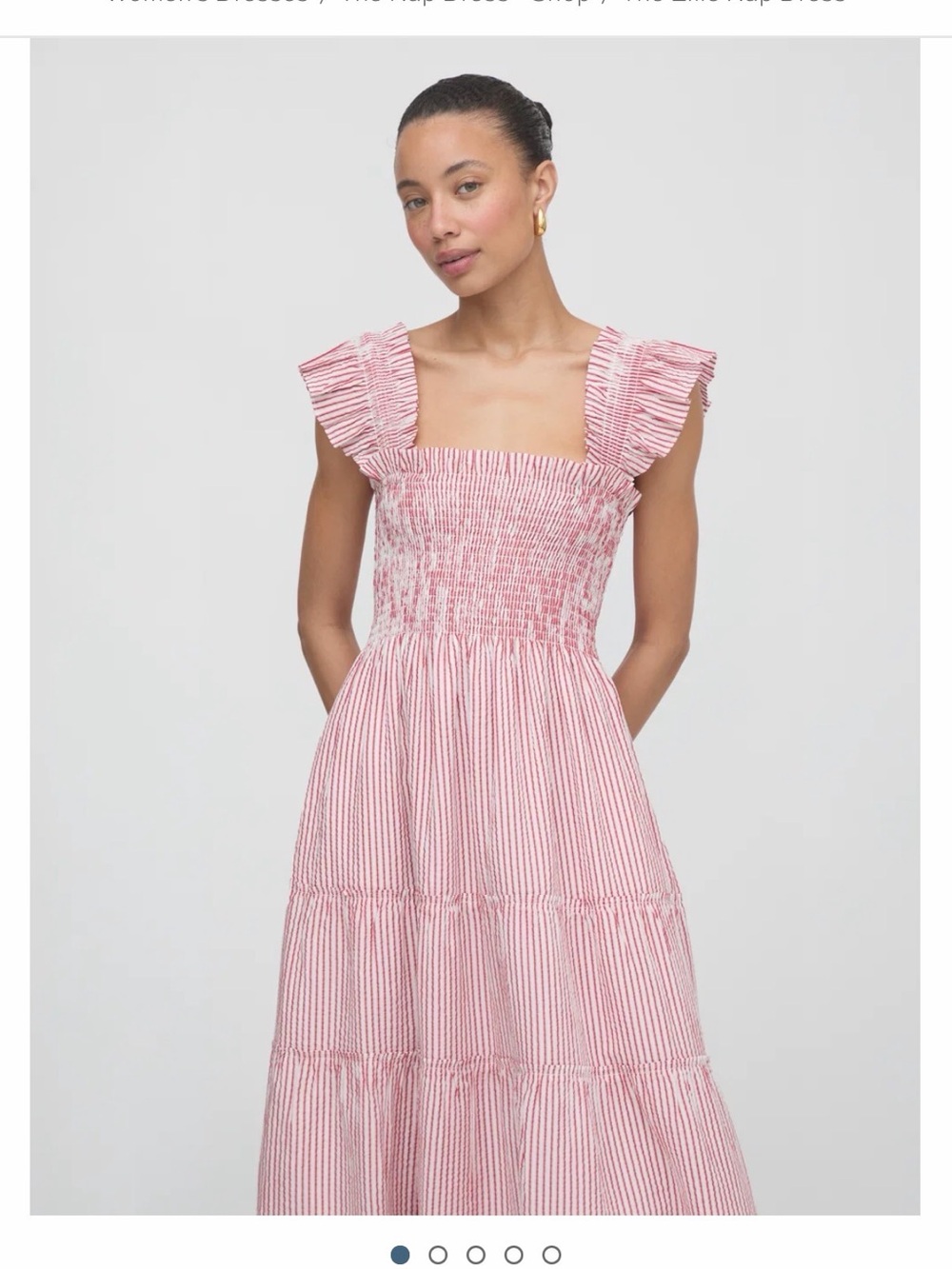 Red Striped Hill House Ellie Nap Dress